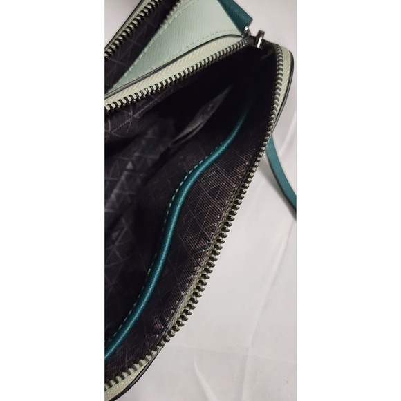 BOTKIER Cobble Hill Small Square CROSS BODY Emerald/Green Combo EuC - Picture 5 of 7